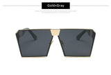 New fashion Steampunk Square Sunglasses