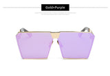 New fashion Steampunk Square Sunglasses