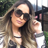 New Fashion Diamond Cat Eye Sunglasses Women Superstar Brand Designer Cateye Sun GlassesUV400