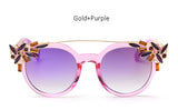 New Fashion Diamond Cat Eye Sunglasses Women Superstar Brand Designer Cateye Sun GlassesUV400