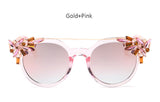 New Fashion Diamond Cat Eye Sunglasses Women Superstar Brand Designer Cateye Sun GlassesUV400