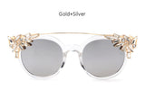 New Fashion Diamond Cat Eye Sunglasses Women Superstar Brand Designer Cateye Sun GlassesUV400