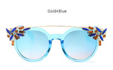 New Fashion Diamond Cat Eye Sunglasses Women Superstar Brand Designer Cateye Sun GlassesUV400