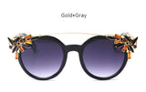 New Fashion Diamond Cat Eye Sunglasses Women Superstar Brand Designer Cateye Sun GlassesUV400