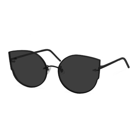 New Fashion Cat Eye Sunglasses Women Men Cool Rimless Cateye Sun Glasses For Ladies UV400